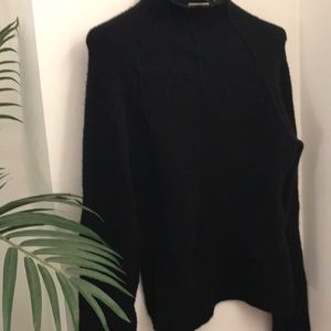 Black sweater 30% Wool blend
